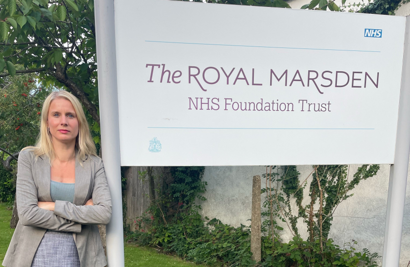 Rebecca Paul at Royal Marsden Sutton