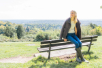 Rebecca Paul on Reigate Hill