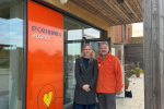 Rebecca Paul MP visiting St Catherine's Hospice, Crawley